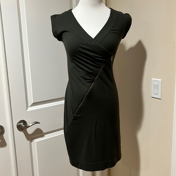 Marc Jacobs Wool Green Dress - Picture 1 of 7